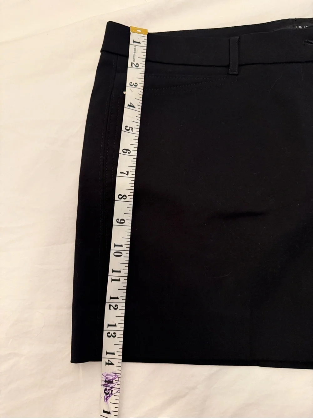 White House Black Market Black Women's Tailored Shorts size 14
